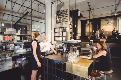 Café im Coworking Space St. Oberholz Café im Coworking Space St. Oberholz