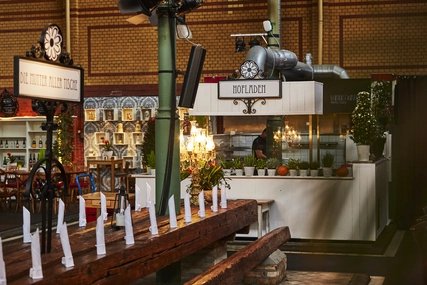 el HOFLADEN en el Arminiusmarkthalle el HOFLADEN en el Arminiusmarkthalle