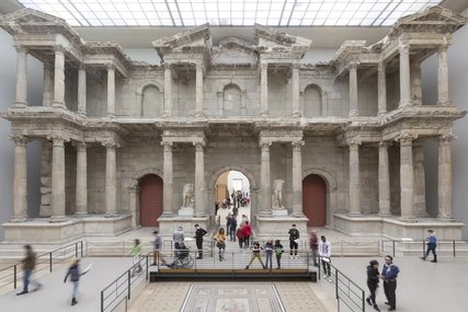 Porte du marché de Miletus au Musée Pergamon de Berlin Porte du marché de Miletus au Musée Pergamon de Berlin