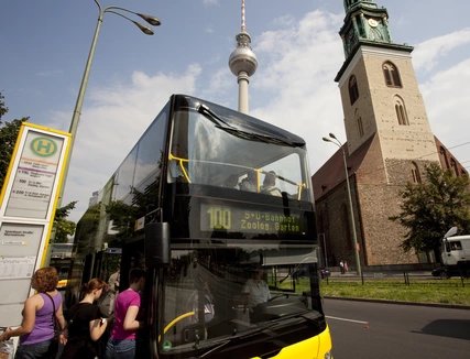 Bus 100 à Berlin Visite touristique avec le bus 100 à Berlin