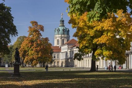 Schloss Charlottenburg in autum Charlottenburg Palace - a highlight in Berlin