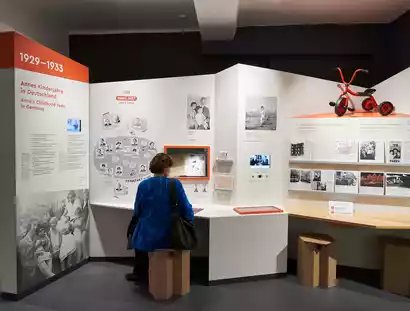 Einblick in die Ausstellung