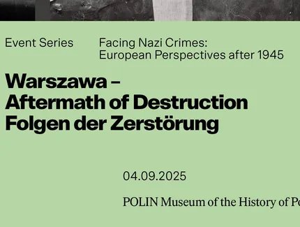 KEY VISUAL Warszawa – Pokłosie zniszczeń | Folgen der Zerstörung