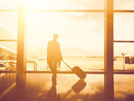 Berlin Airport in summer 