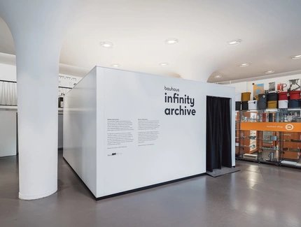 Bauhaus temporaneo di Berlino vista dall'interno