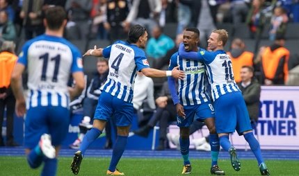 01.10.2017 Fussball Hertha vs Bayern
