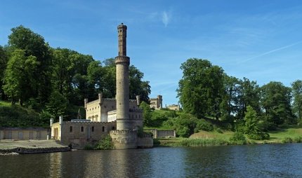 Schloss Babelsberg vom Wasser
